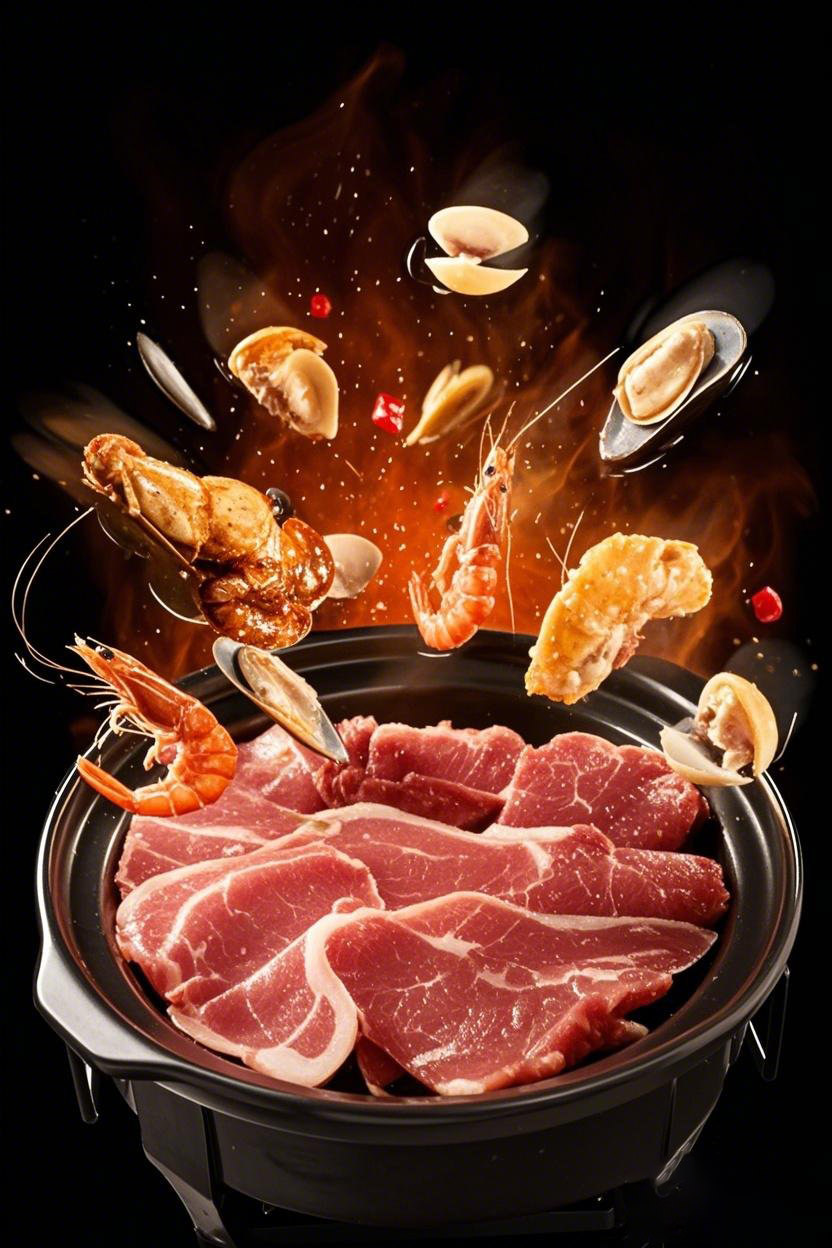 专业烧烤肉食拍摄